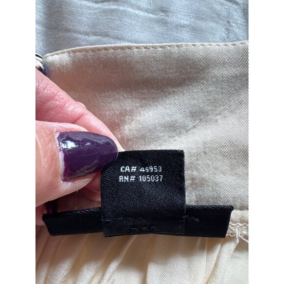 Ariat Chimayo Collection Embroidered Blouse M Cream Boho Western Peasant Top - Picture 10 of 12